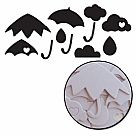 When Skies Are Grey Chipboard Set